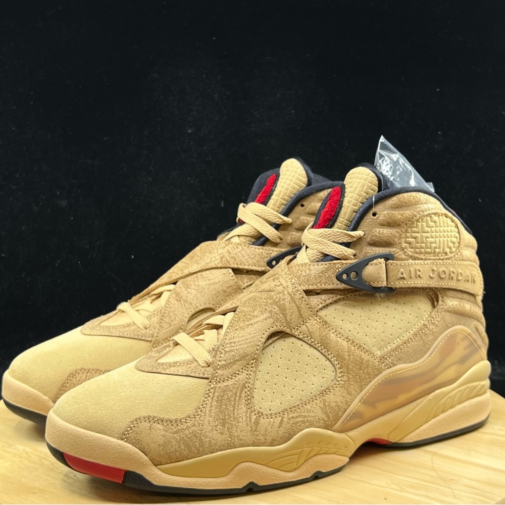 Rui Hachimura × Nike Air Jordan 8 SE Twine/Gym Red DO2496-700 Men 12.5 - Picture 2 of 10